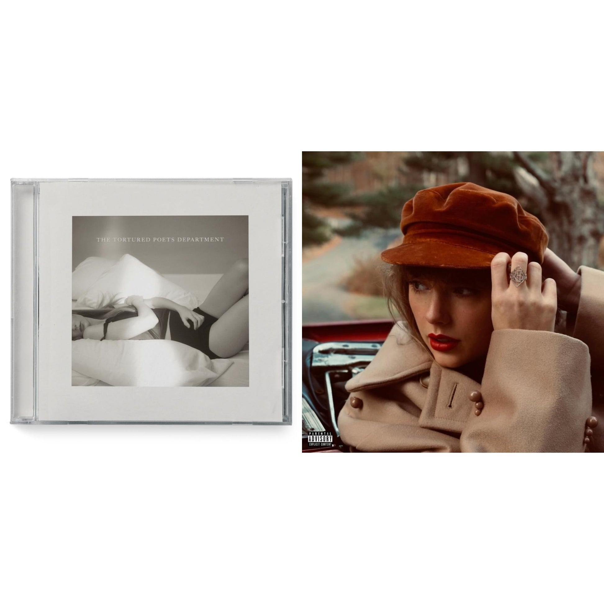Taylor Swift - Red (Taylor's Version) (Edited) (2CD) & Tortured Poets Department (X) (Manuscript- Bonus Track)
