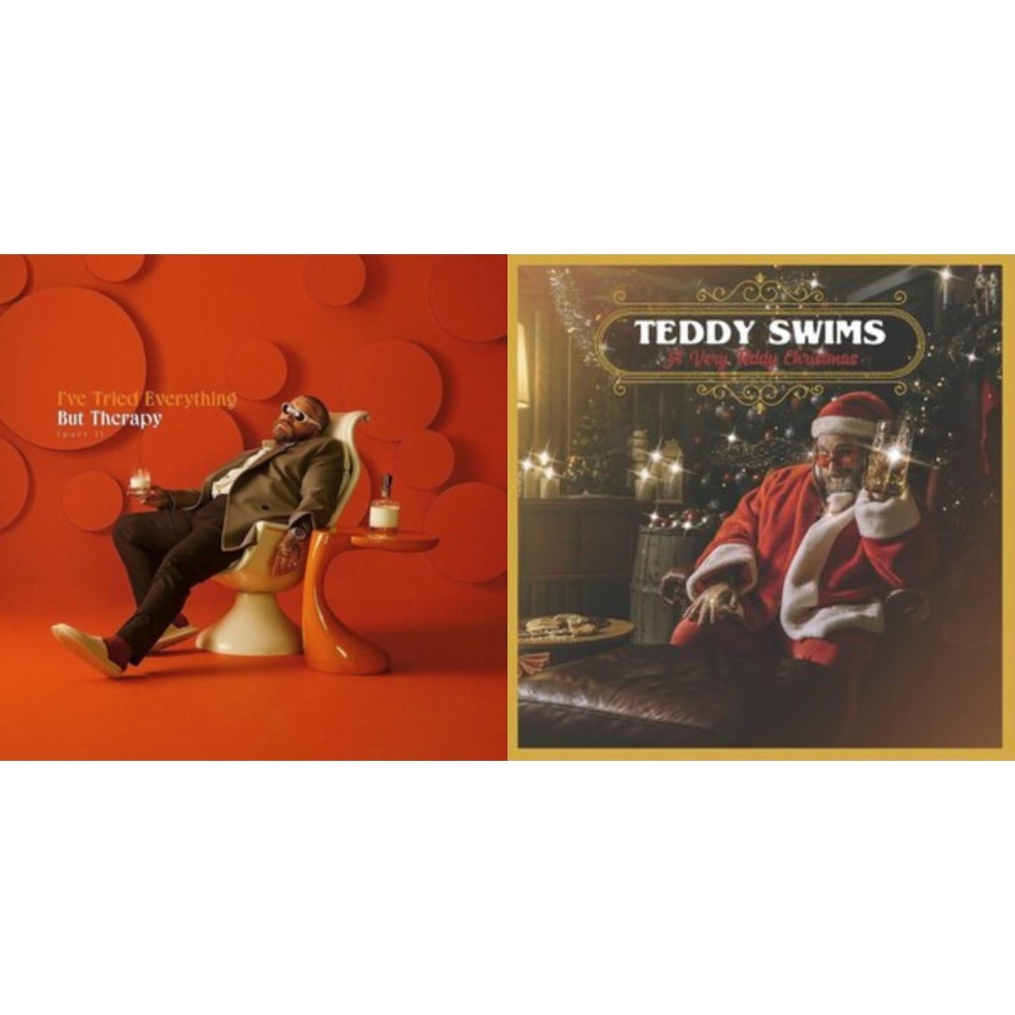 Teddy Swims - I've Tried Everything But Therapy (Part 1) & Very Teddy Christmas (Rsd) - LP Vinyl Bundle