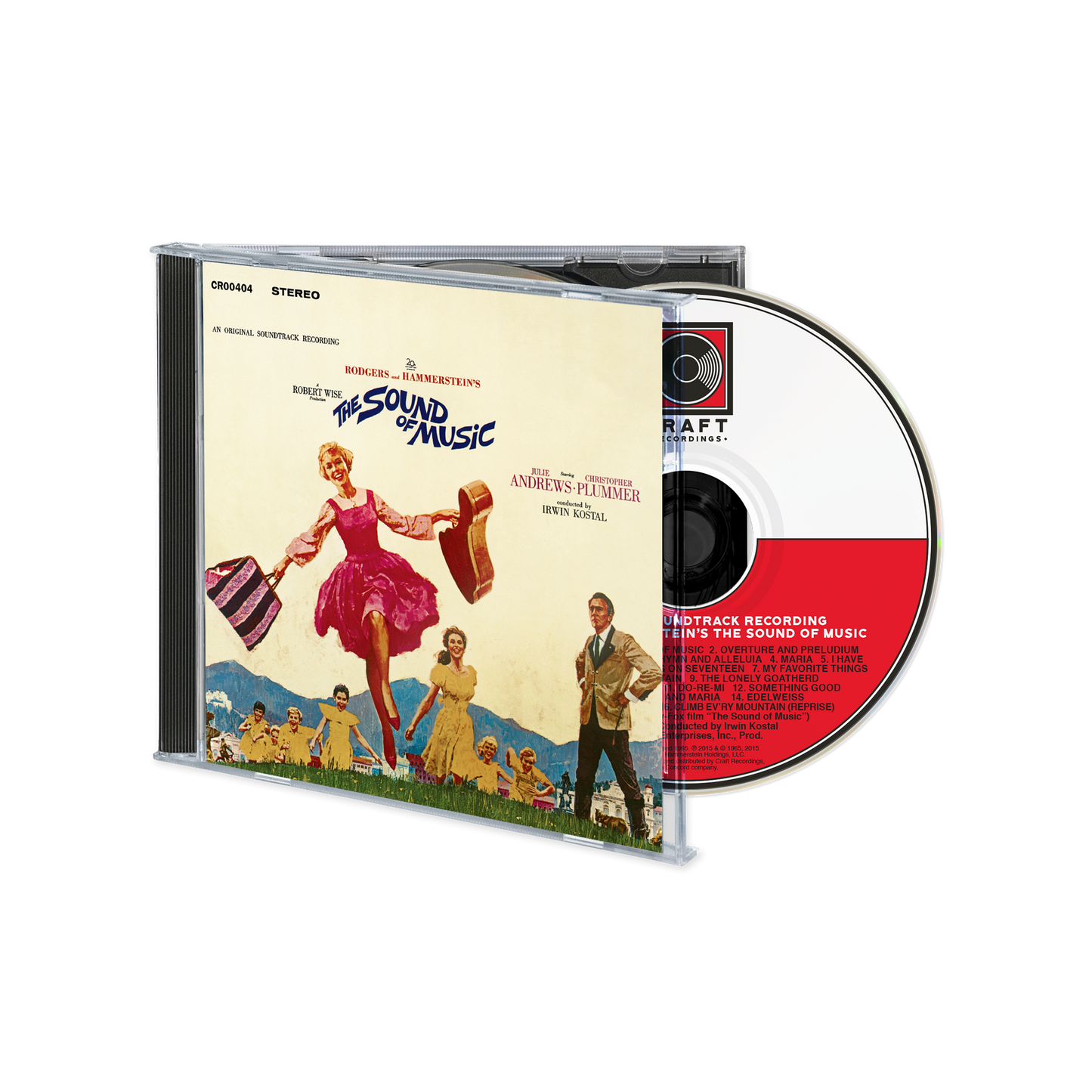 The Sound of Music: Original Soundtrack Recording Music CD