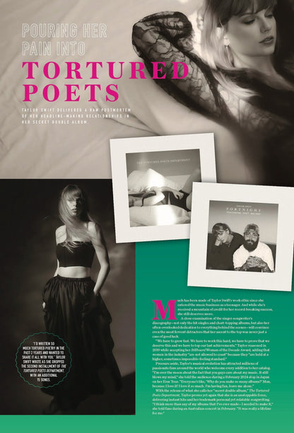 Taylor Swift - 2025 Calendar: A Year With The World's Biggest Pop Star, Bonus Content Through Music History & Rise To Stardom, Album Spotlight, TTPD, Folklore, Lover, Iconic Photos, Fun Facts & More!