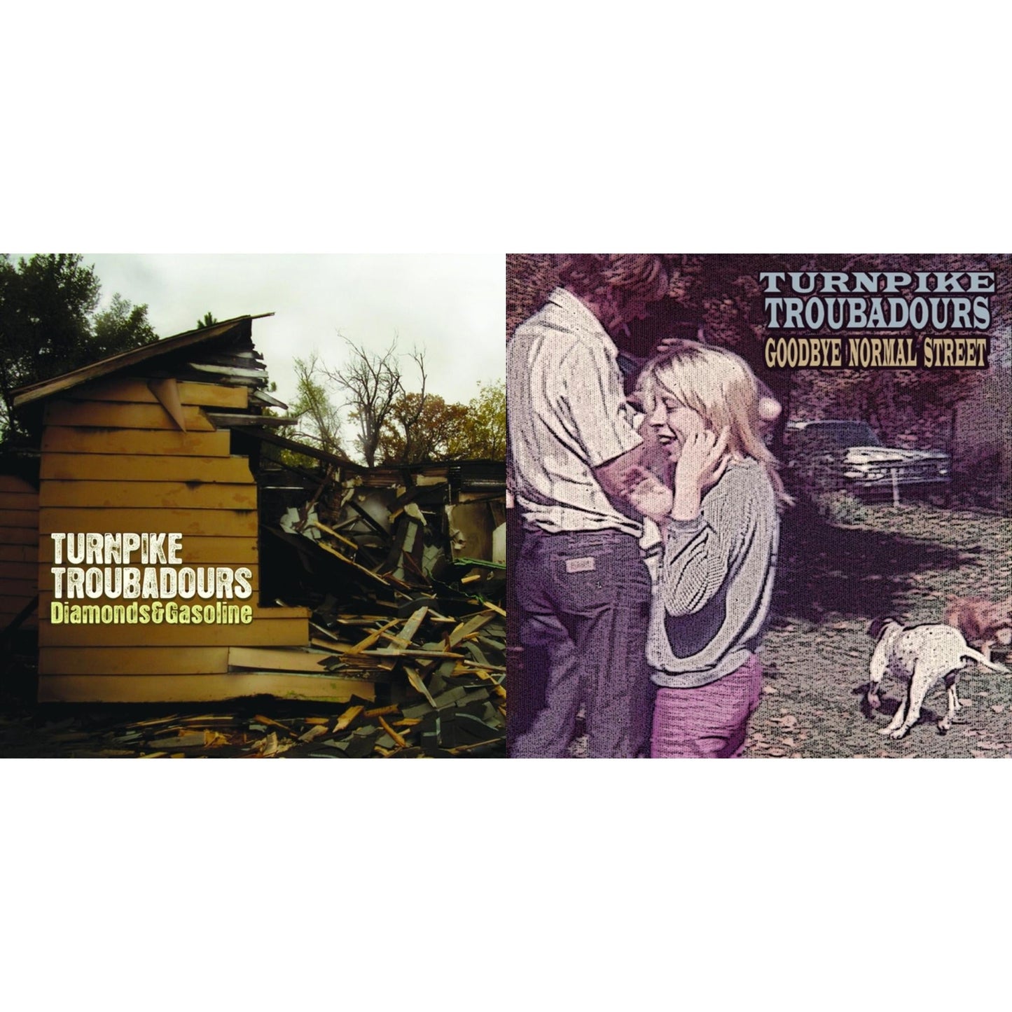 Turnpike Troubadours - Diamonds & Gasoline & Goodbye Normal Street - LP Vinyl Bundle