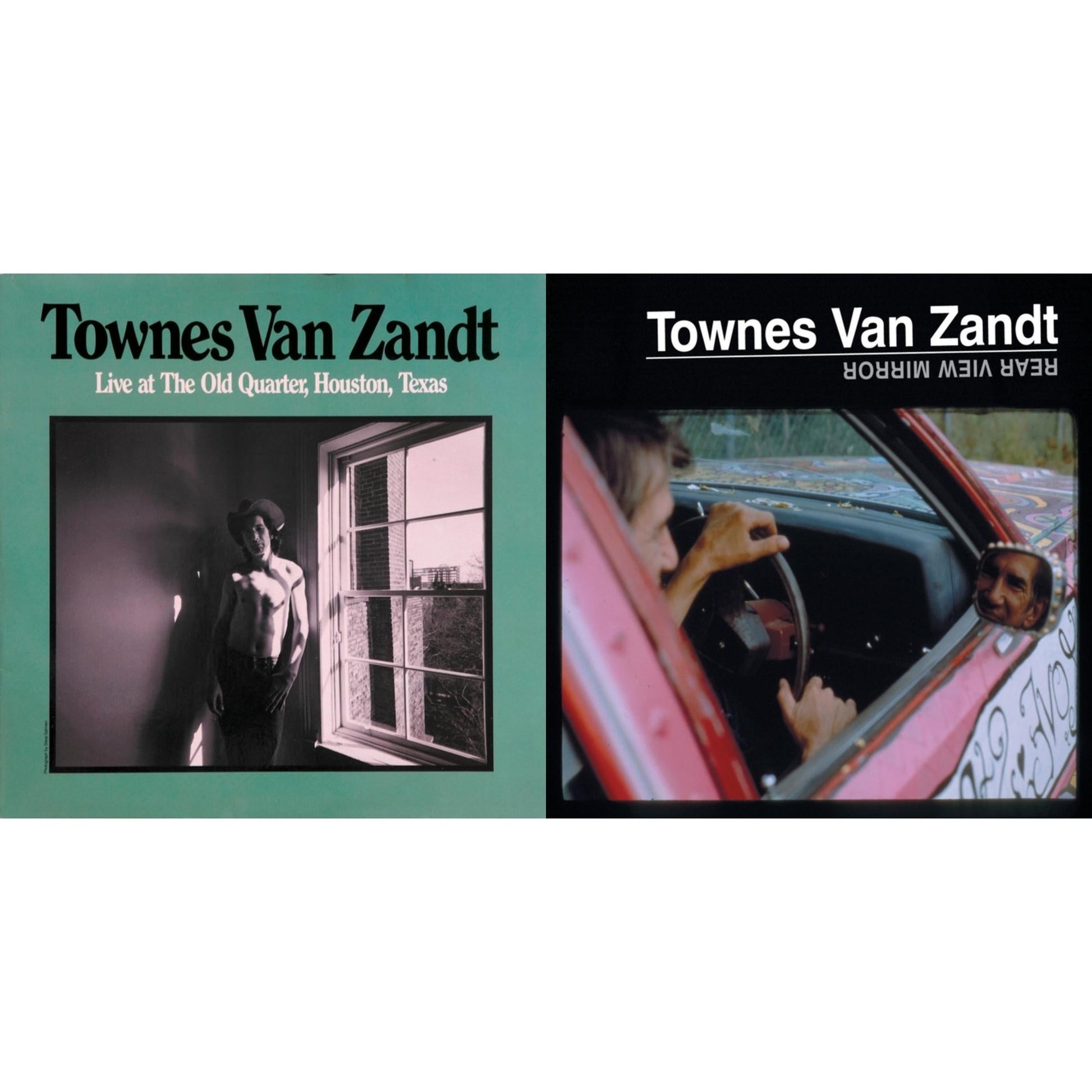 Townes Van Zandt - Rear View Mirror & Live At The Old Quarter Houston Texas - CD Bundle