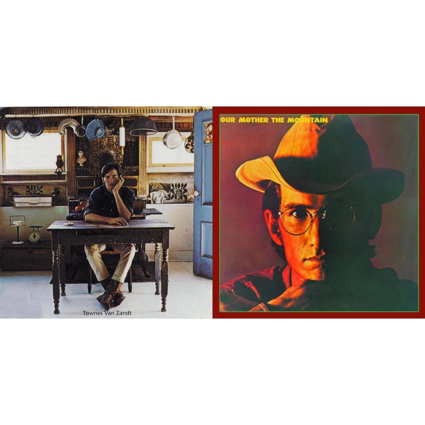 Townes Van Zandt - Townes Van Zandt & Our Mother The Mountain - LP Vinyl Bundle