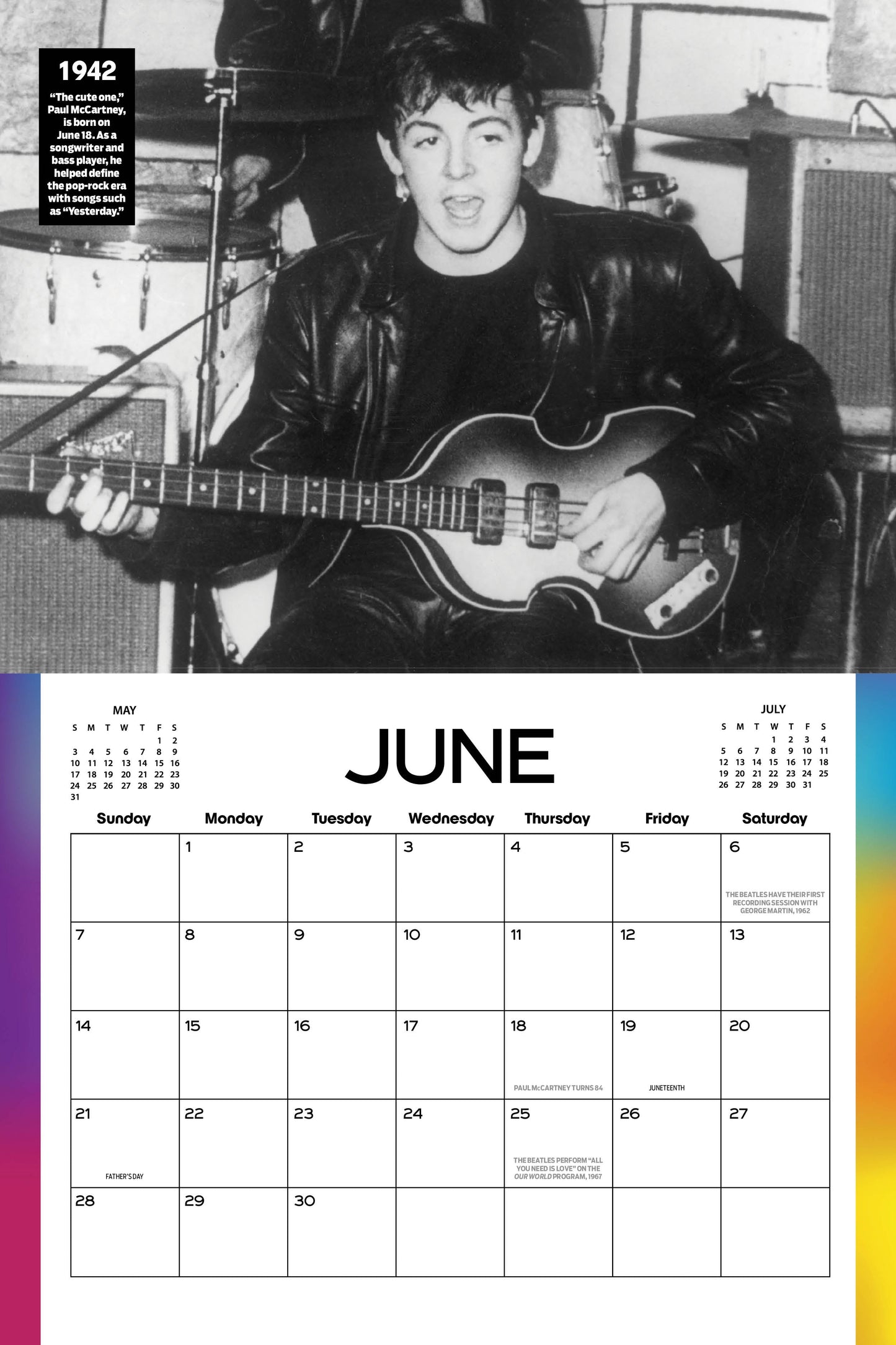 TV Guide - 2026 Beatles Calendar: 50+ Iconic Photos Celebrating The Beatles’ Timeless Music, Their History & Cultural Impact, Great Gift For The Beatles Fan In Your Life & More!