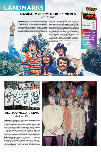 TV Guide - 2026 Beatles Calendar: 50+ Iconic Photos Celebrating The Beatles’ Timeless Music, Their History & Cultural Impact, Great Gift For The Beatles Fan In Your Life & More!