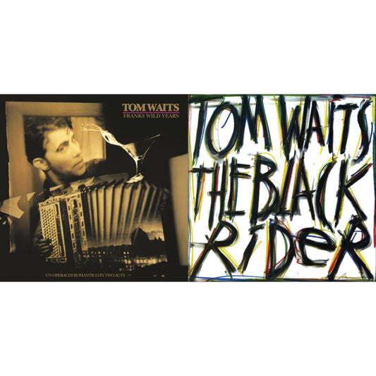 Tom Waits - Frank's Wild Years (Remaster) & Black Rider (Remaster) - LP Vinyl Bundle