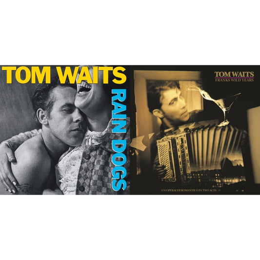 Tom Waits - Frank's Wild Years (Remaster) & Rain Dogs (Remaster) - LP Vinyl Bundle
