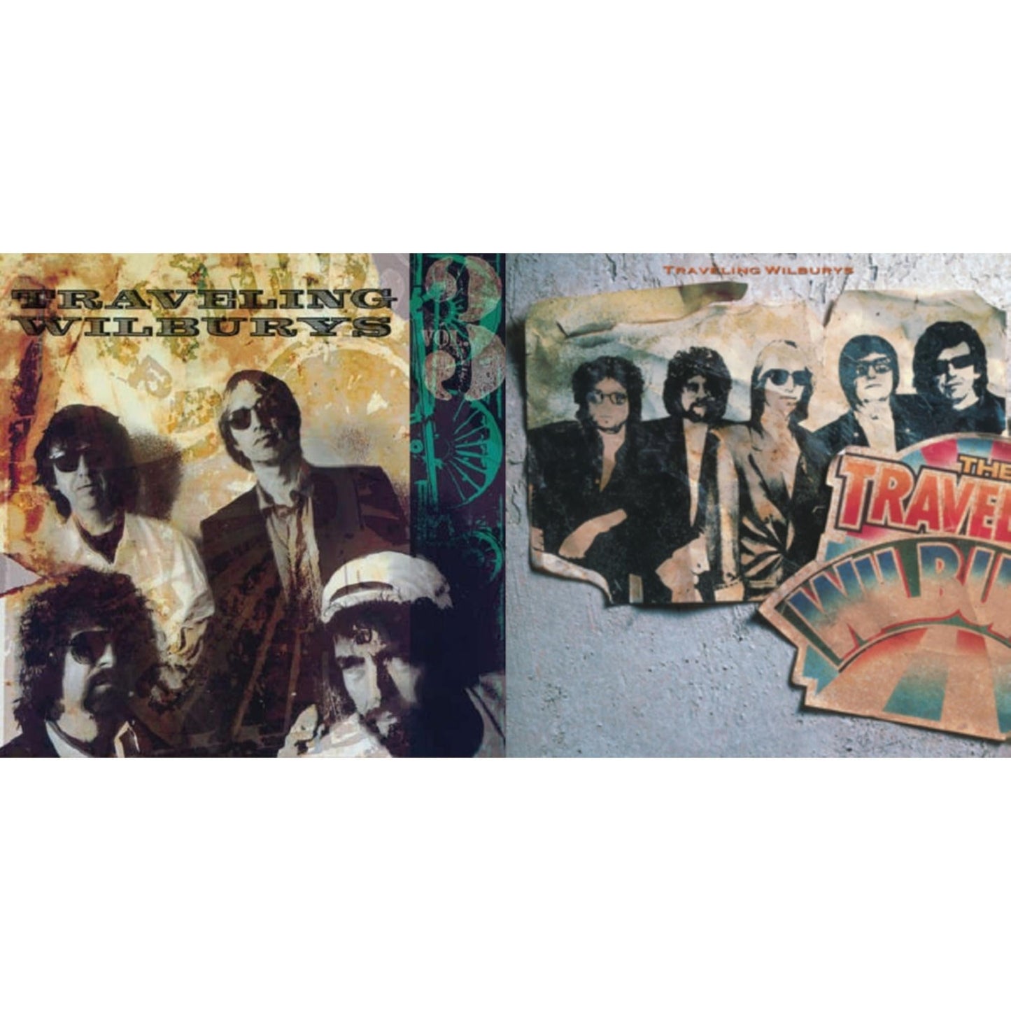 Traveling Wilburys - Traveling Wilburys Vol. 3 & Traveling Wilburys Vol. 1 - LP Vinyl Bundle