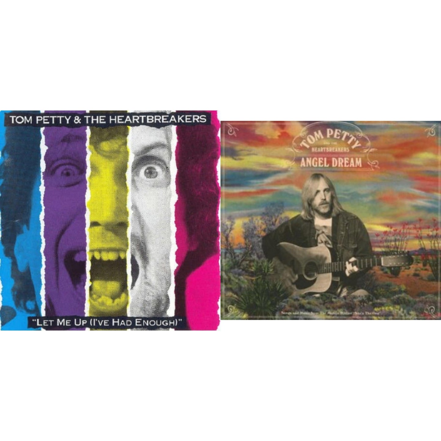 Tom & The Heartbreakers Petty - Angel Dream (Songs From The Motion Picture She's The One) & Let Me Up (I've Had Enough) (180G) - LP Vinyl Bundle
