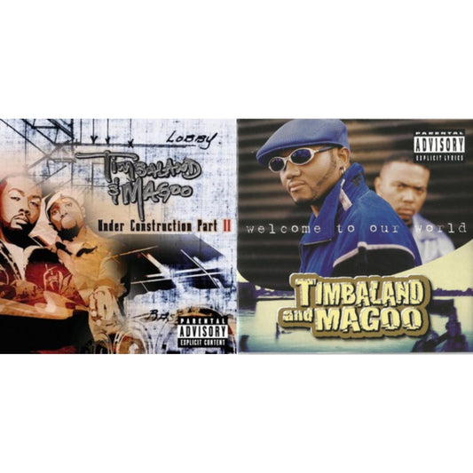 Timbaland & Magoo - Under Construction Ii & Welcome To Our World - LP Vinyl Bundle