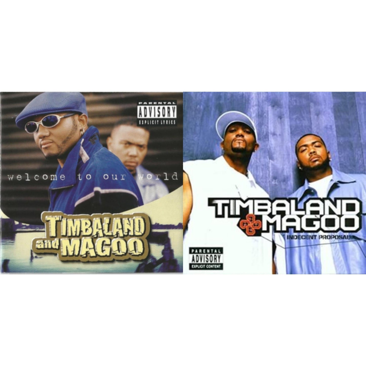 Timbaland & Magoo - Welcome To Our World & Indecent Proposal - LP Vinyl Bundle