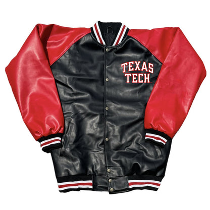 Texas Tech Varsity Letterman Jacket Officially Licensed