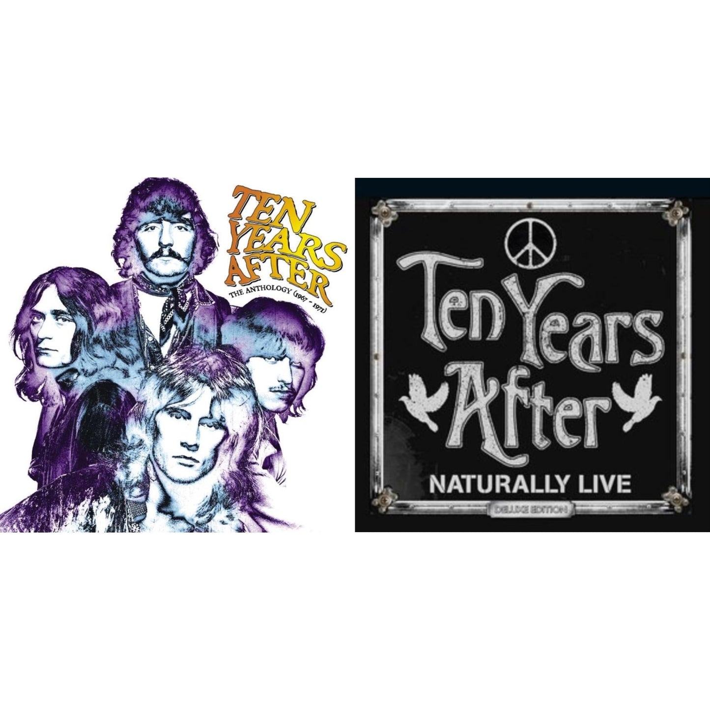 Ten Years After - Naturally Live (Deluxe Edition/Limited) & Anthology 1967 - 1971 - CD Bundle
