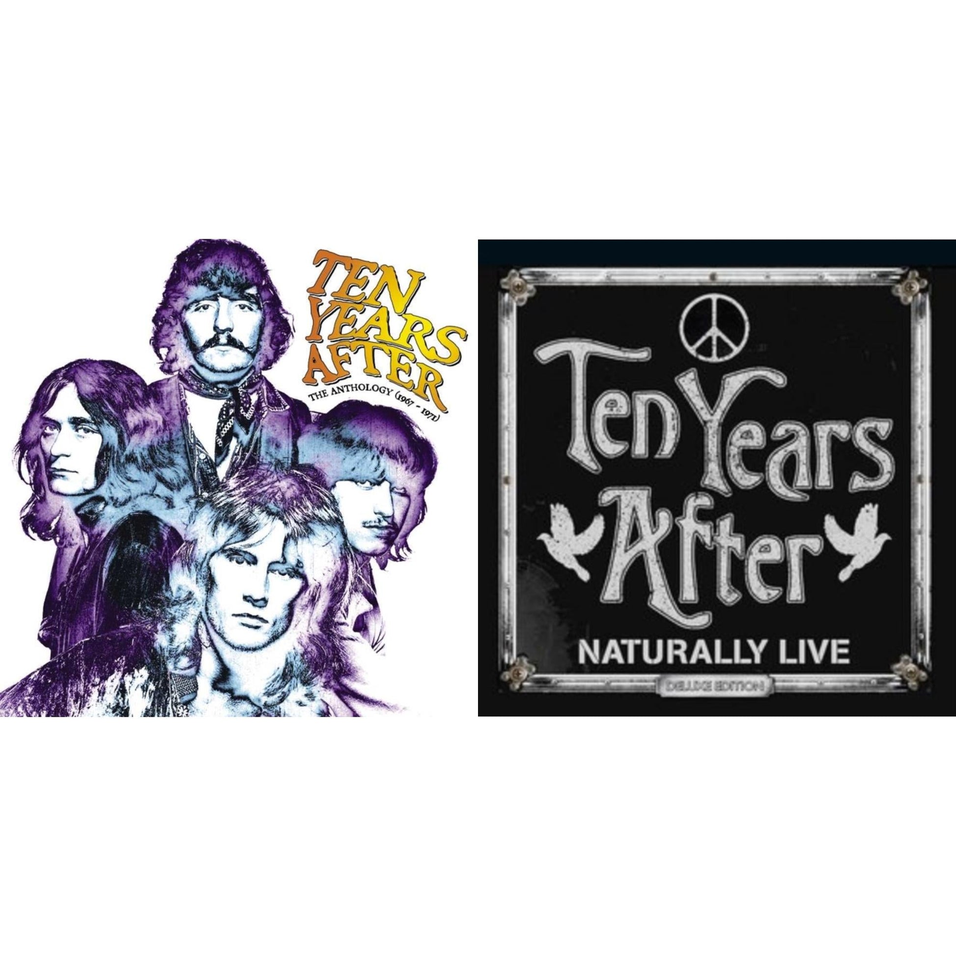 Ten Years After - Naturally Live (Deluxe Edition/Limited) & Anthology 1967 - 1971 - CD Bundle