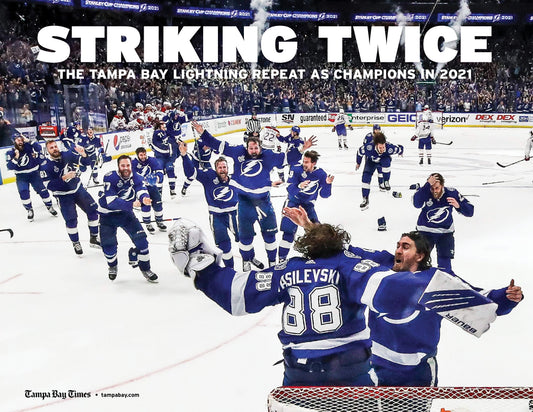 Striking Twice: The Tampa Bay Lightning Repeat as Champions in 2021 Book