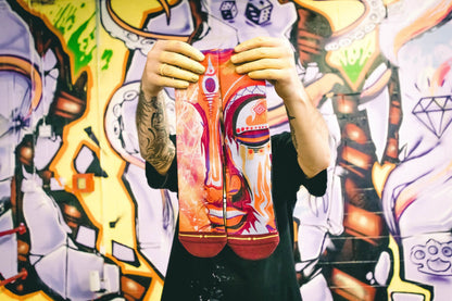 Taylor Reinhold Buddha Adult Crew Socks