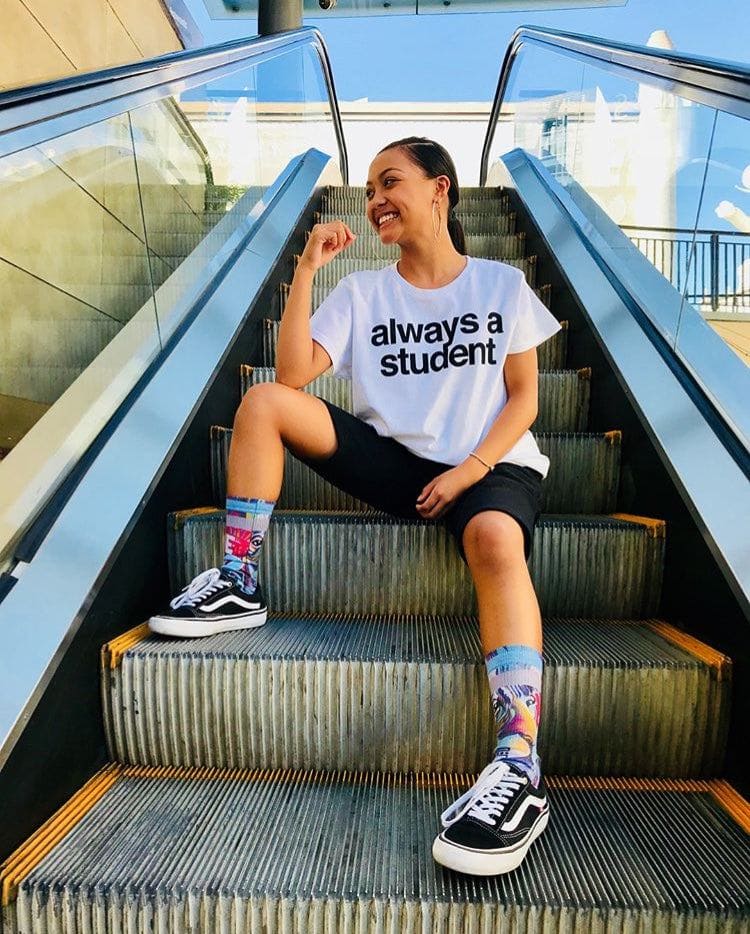 Taylor Reinhold One Love Adult Crew Socks