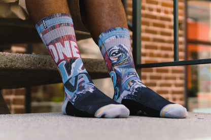 Taylor Reinhold One Love Adult Crew Socks