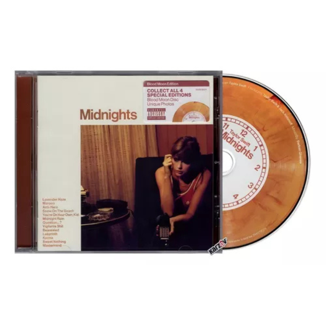 Taylor Swift - Midnights [Blood Moon Edition] Music CD