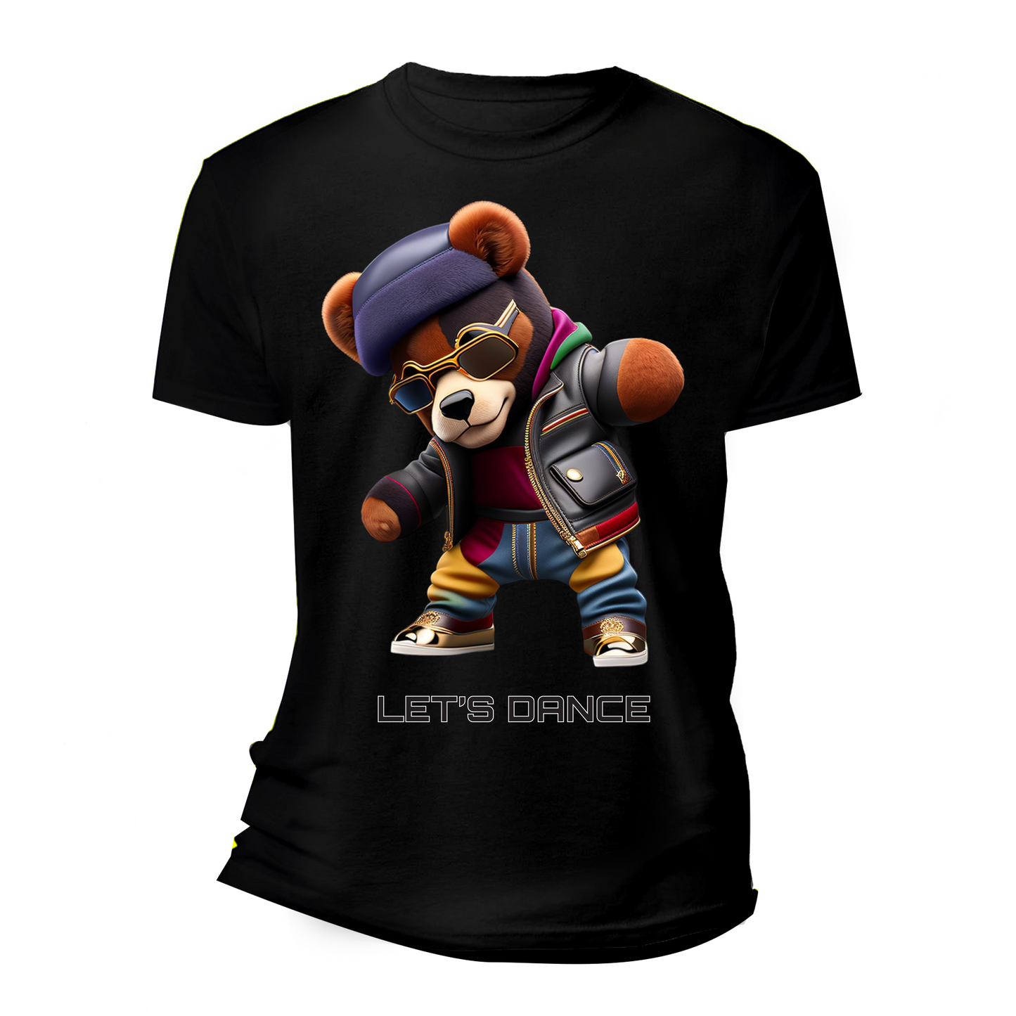 Teddy Let's Dance AI T-Shirts DTG