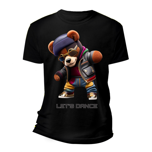 Teddy Let's Dance AI T-Shirts DTG