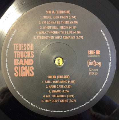 Tedeschi Trucks Band – Signs (2-LP Vinyl) Vinyl Record