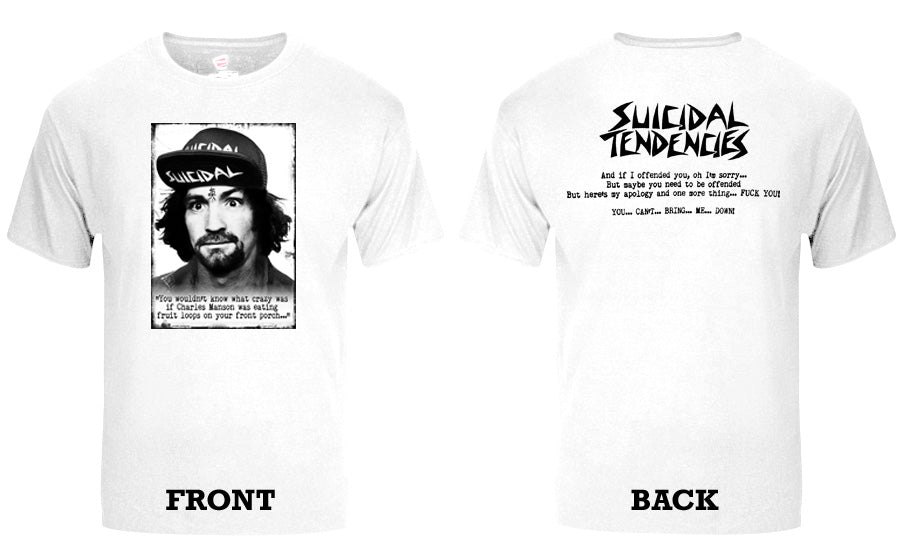 Suicidal Tendencies TS66 SxT Charlie T Shirt