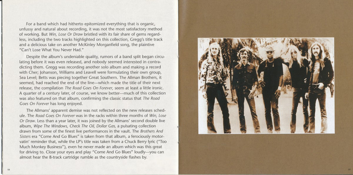 The Allman Brothers Band – Gold (2-CD)