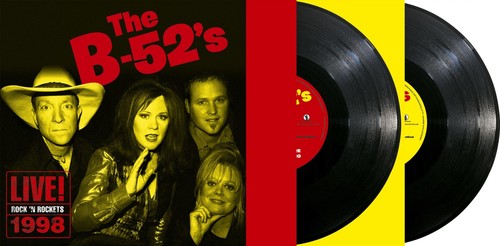 The B-52's - Live! Rock 'n Rockets 1998 (Black, 140 Gram Vinyl) (2 LPs) Vinyl Record