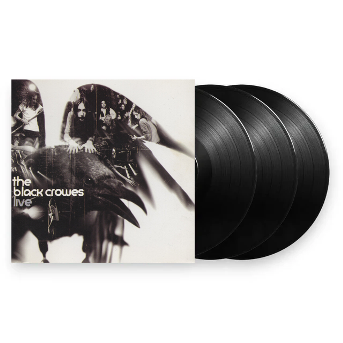 The Black Crowes –  Live (Gold Metallic 3-LP Vinyl) Vinyl Record
