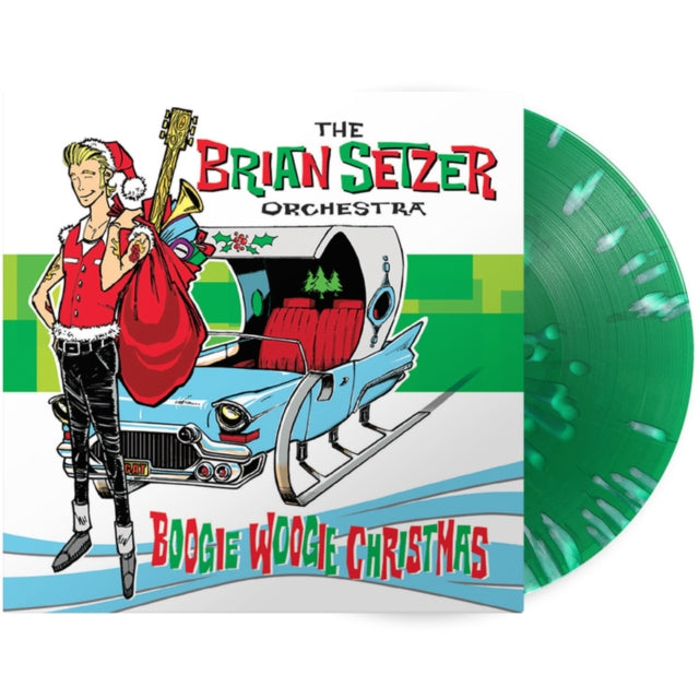 Boogie Woogie Christmas (Green Splatter vinyl) IMPORT Vinyl Record