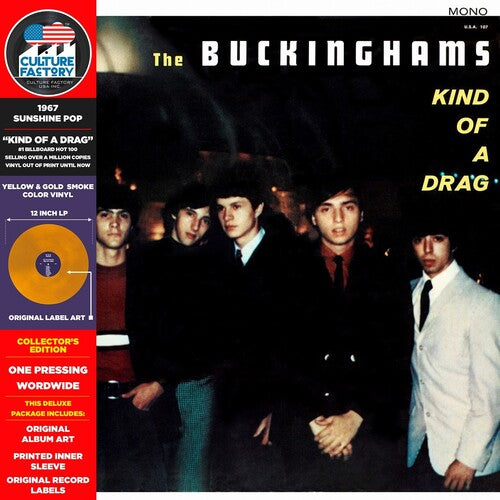 The Buckinghams - Kind of a Drag (Colored Vinyl, Yellow & Gold) [Vinyl] Vinyl Record