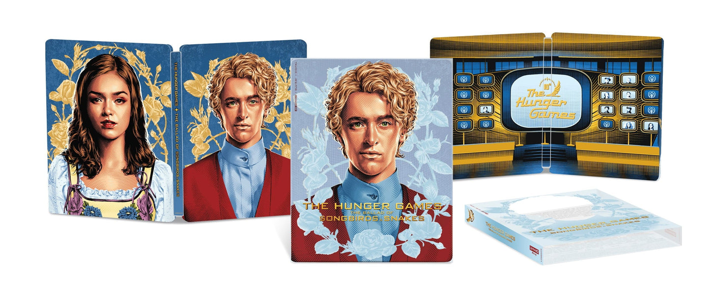 The Hunger Games: Ballad of Songbirds and Snakes - Steelbook [4K Ultra HD + Blu-Ray + Digital]