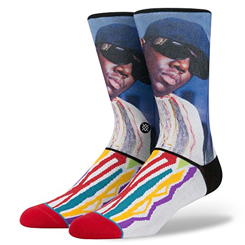 The Notorious BIG Crew Socks Medium Officially Licensed