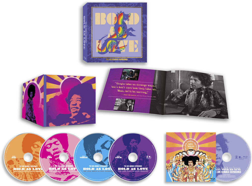 The Jimi Hendrix Experience – Bold As Love (4-CD + Blu-ray)