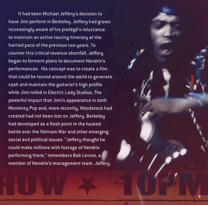 The Jimi Hendrix Experience – Live At Berkeley Music CD
