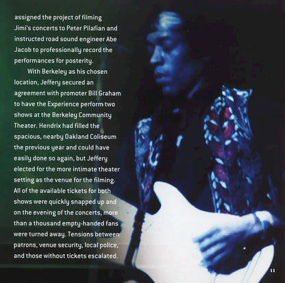 The Jimi Hendrix Experience – Live At Berkeley Music CD