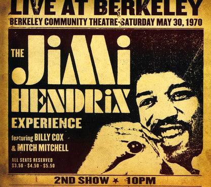 The Jimi Hendrix Experience – Live At Berkeley Music CD