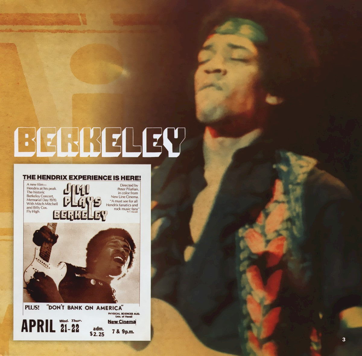 The Jimi Hendrix Experience – Live At Berkeley Music CD
