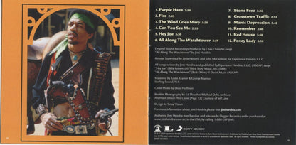 The Jimi Hendrix Experience – Smash Hits Music CD