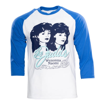 Step Bros Classic Music Singers Duo's Raglan Blue and White Tribute Movie T Shirt Tee