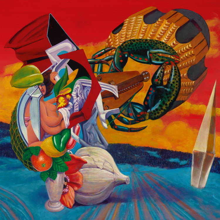 Octahedron (Red Transparent & Curacao Transparent Vinyl) [Vinyl] Vinyl Record