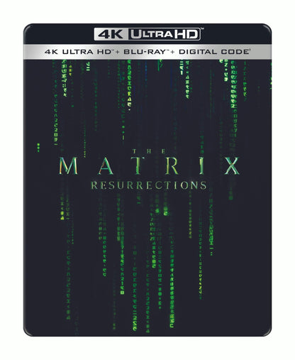 The Matrix Resurrections - Limited Edition Steelbook (4K Ultra HD + Blu-ray + Digital)