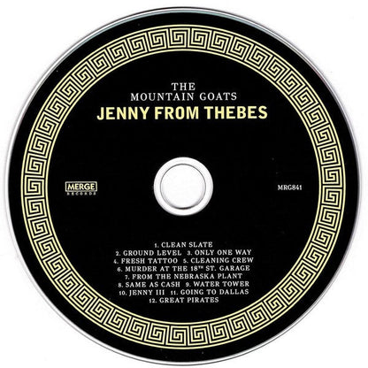 The Mountain Goats – Jenny From Thebes Music CD