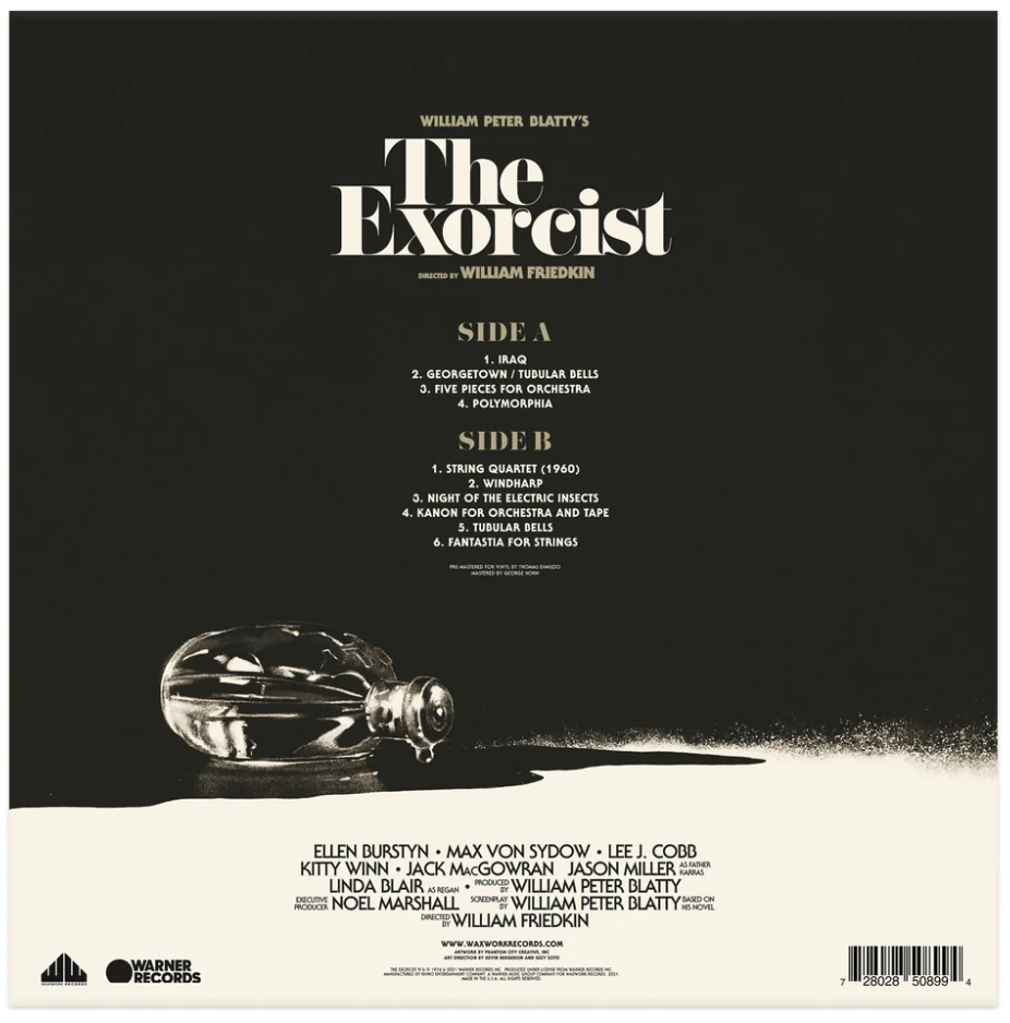 The Exorcist Original Motion Picture Soundtrack (180g, Booklet, Green Vinyl) Vinyl Record