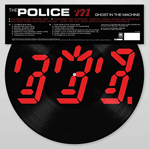 Ghost In The Machine [Picture Disc] Vinyl Record