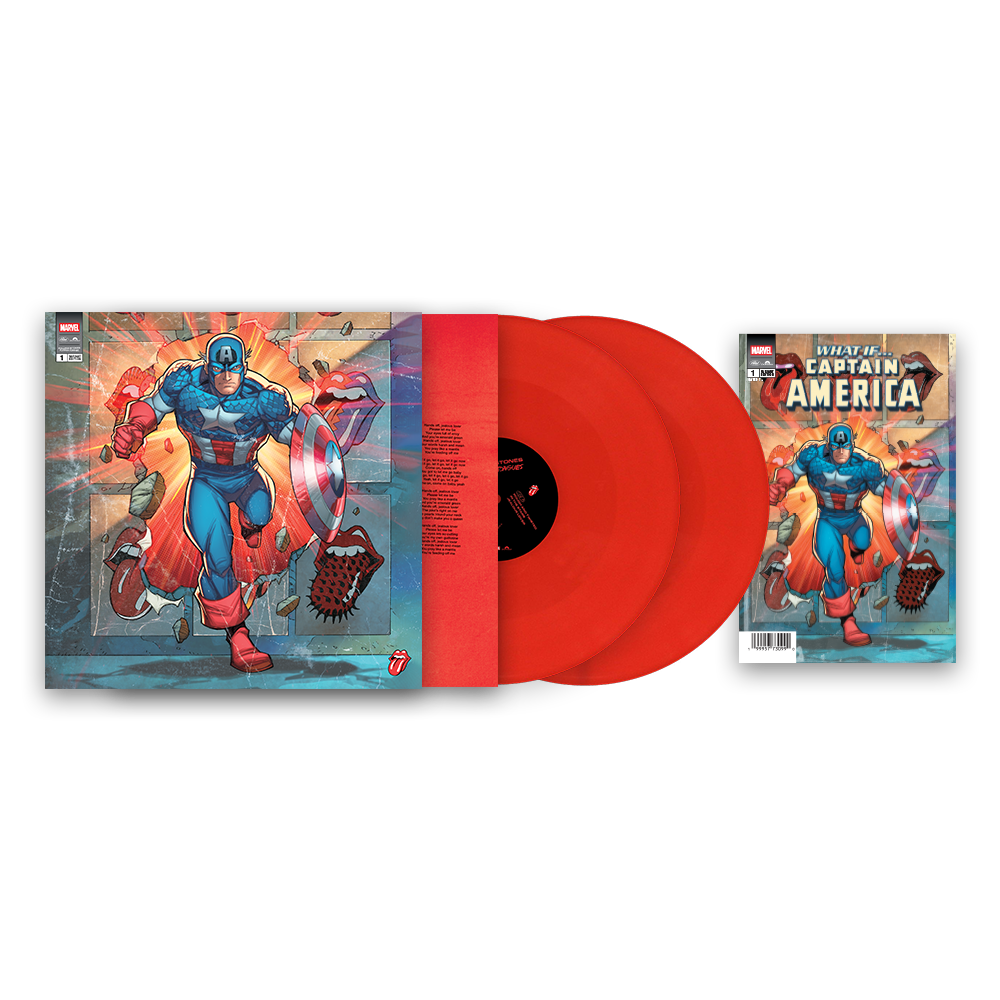 The Rolling Stones – Foreign Tongues (Marvel Collector's Series Captain America LP Vinyl) Vinyl Record