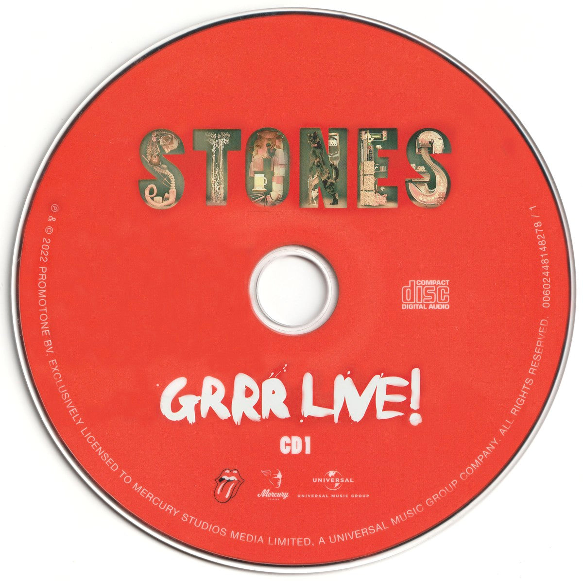 The Rolling Stones – GRRR Live! (2-CD)