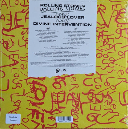 The Rolling Stones – Jealous Lover (10" Vinyl) Vinyl Record