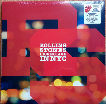 The Rolling Stones – Licked Live In NYC (Limited Edition White 3-LP Vinyl) Vinyl Record